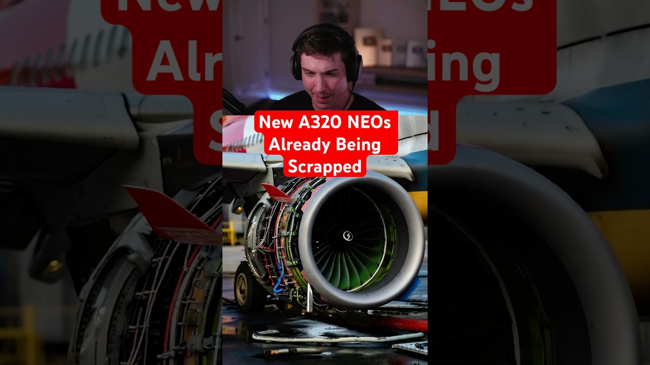 Новые A320 NEO уже утилизируют