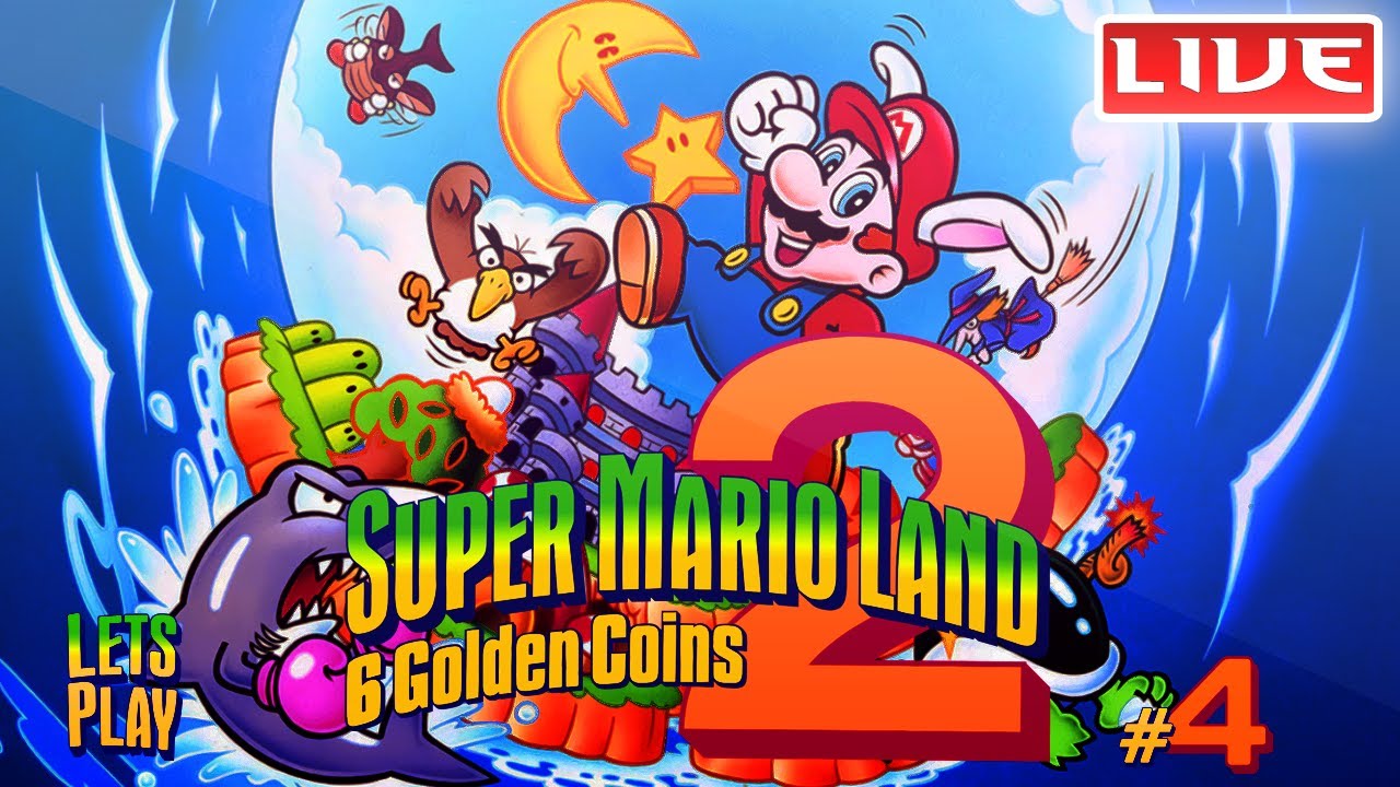 Super Mario Land 2 - 6 Golden Coins (Luigi) : Lets Play - Part 4