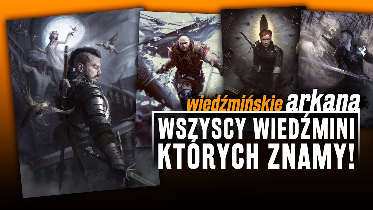 Wszyscy WIEDŹMINI, KTÓRYCH ZNAMY Z IMIENIA! Ilu ich jest?