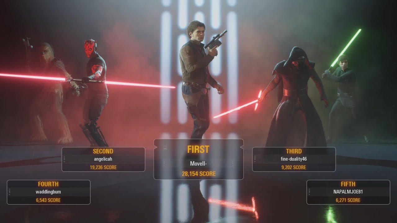 Battlefront 2 - 28 Han Solo Killstreak in HVV pubs on Geonosis Dreadnought