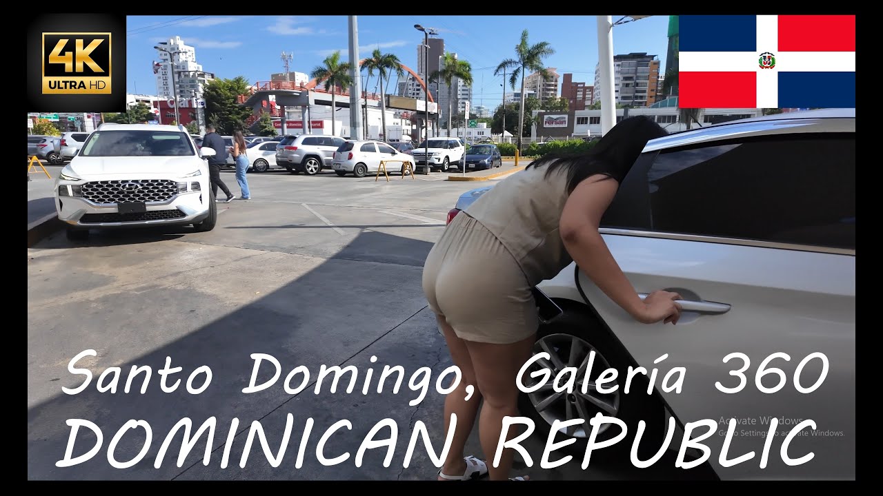 4K Walking Tour - Galería 360 Shopping Mall Santo Domingo Distrito Nacional Dominican Republic