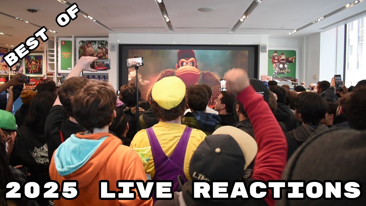 Best of 2025 Live Reactions at Nintendo NY