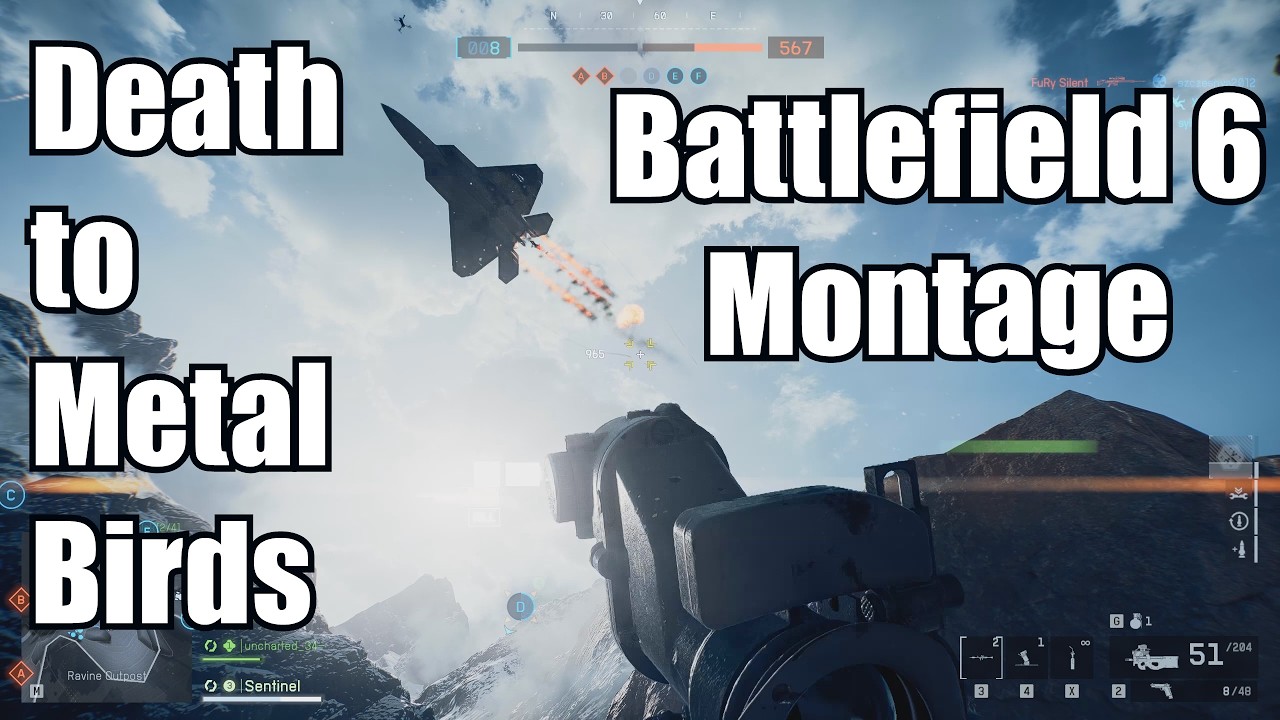 Death to Metal Birds - A Battlefield 6 Anti-Air Montage