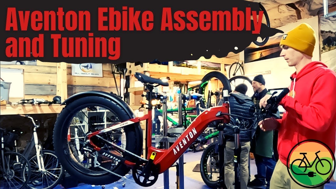 Aventon Aventure Ebike Assembly, Tuning and First Impressions