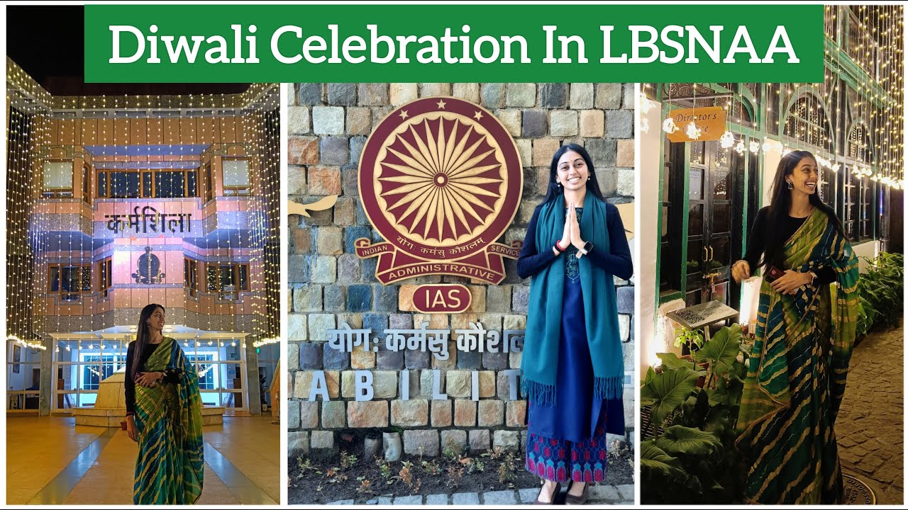 DIWALI CELEBRATION IN LBSNAA | YOGA GIRL #lbsnaa #lbsnaamussoorie #lalbahadurshashtri #iasmotivation