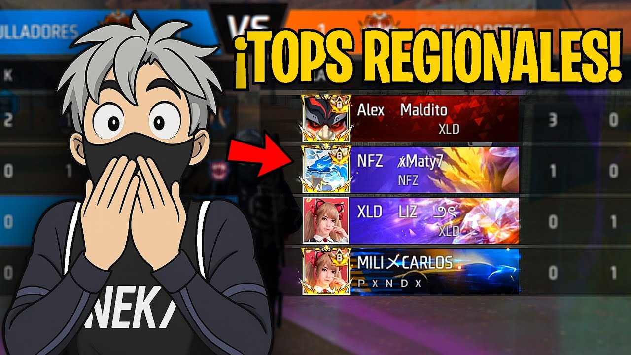 Emparejamos contra Tops Regionales y Logramos Hacer 100 RACHAS 😱🔥 FREE FIRE