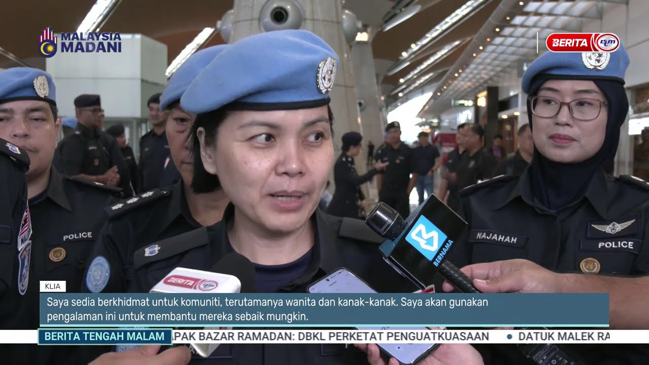 1 FEB 2026 - BTM - MISI PENGAMAN PBB, 16 PEGAWAI POLIS BERLEPAS KE SUDAN SELATAN