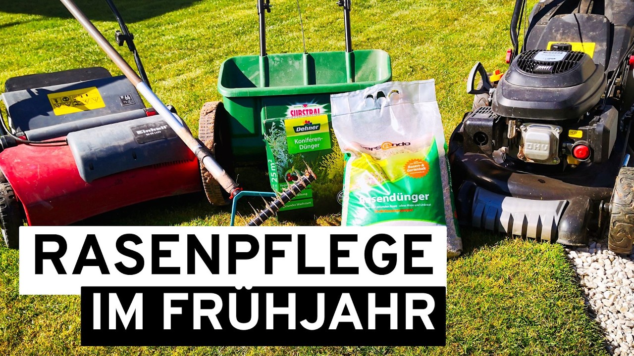 Создание газона FIT - Стрижка | Скарификация | Удобрение | Полив газона | Весна