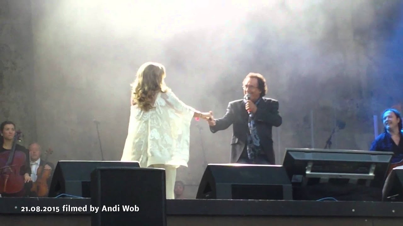 04 Romina Power liest Gedicht und trifft Al Bano - Berliner Waldbühne