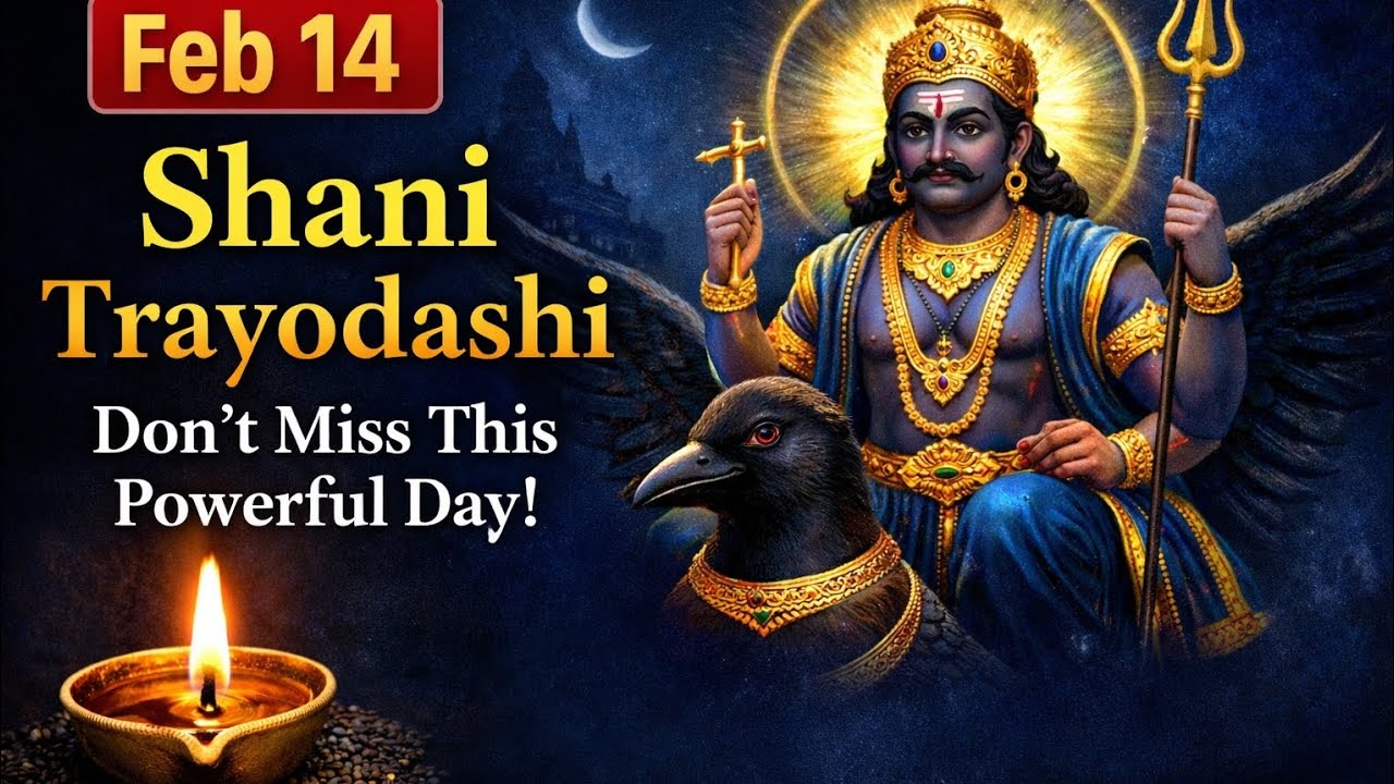 ఈరోజు శని త్రయోదశి – ఇంట్లో ఇలా చేస్తే అప్పులు, కష్టాలు తొలగుతాయి!