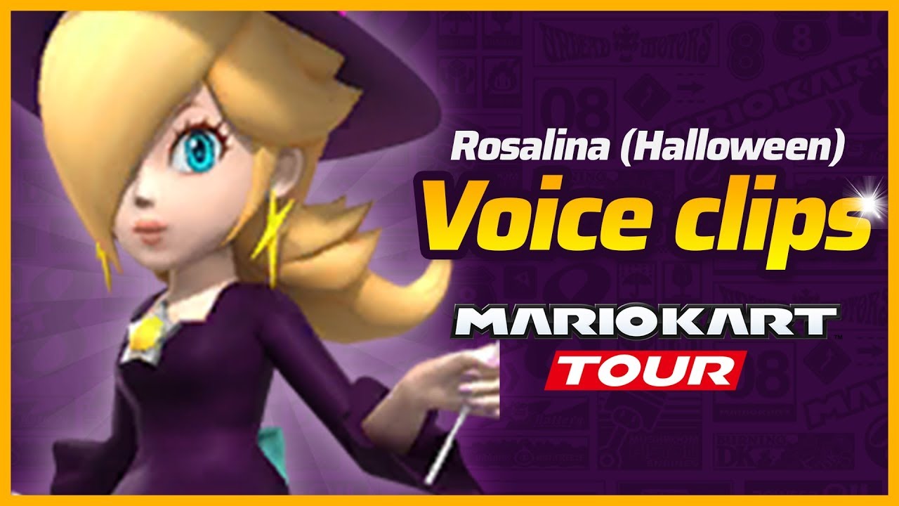 Rosalina Halloween Voice - Mario Kart Tour