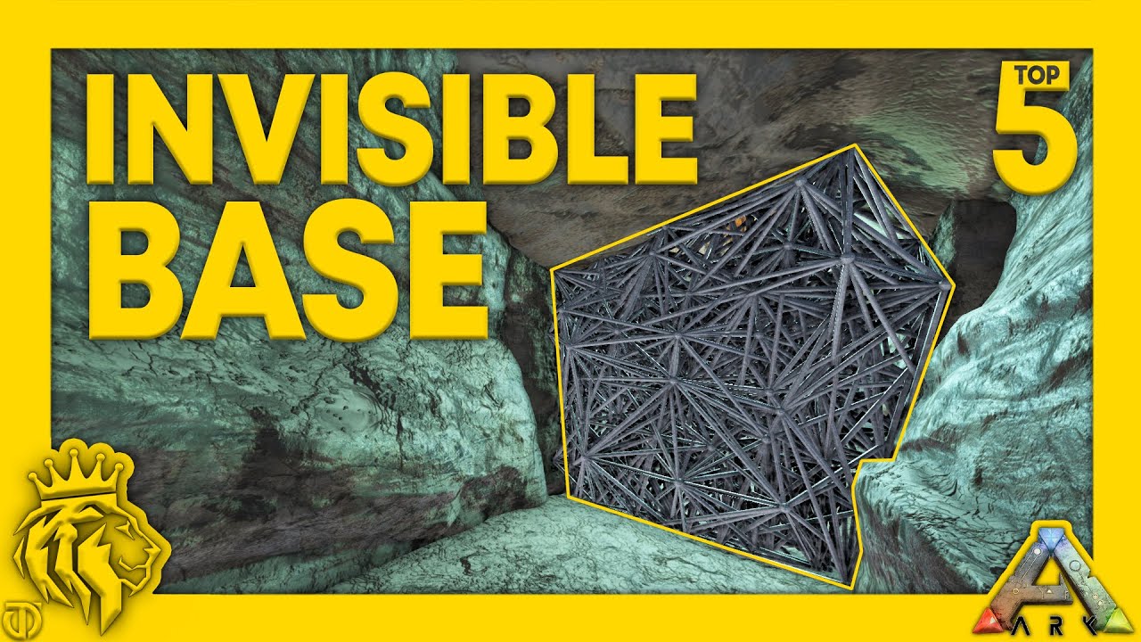 5 ЛУЧШИХ СОВЕТОВ ПО ЗАЩИТЕ БАЗЫ! | INVISIBLE Base | ARK: Survival Evolved