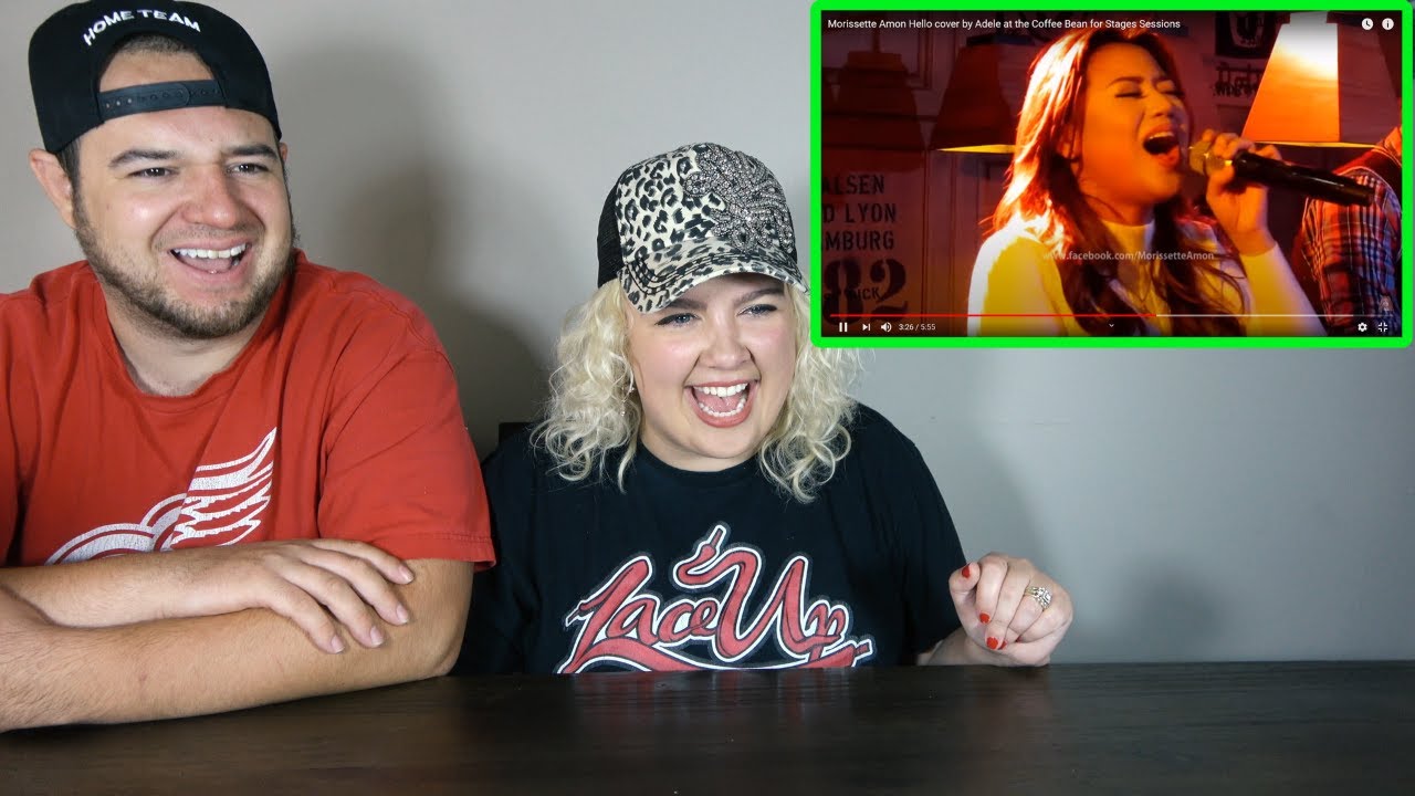 Morissette Amon Hello cover by Adele | COUPLE REACTION VIDEO