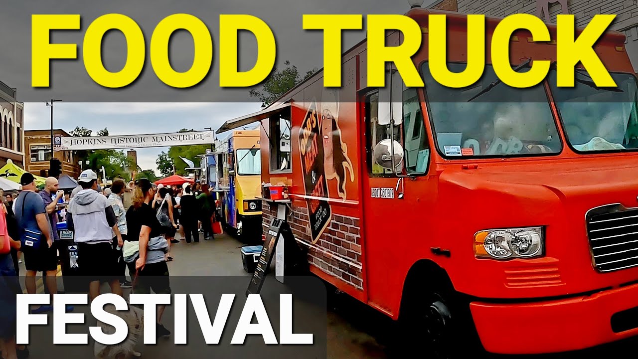 Food Truck Festival - Over 45 Trucks!! - Hopkins, Minnesota