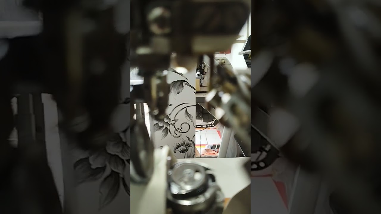 Máquina de coluna PFAFF.... regulagem do estica fio 🔧🛠️🧰
