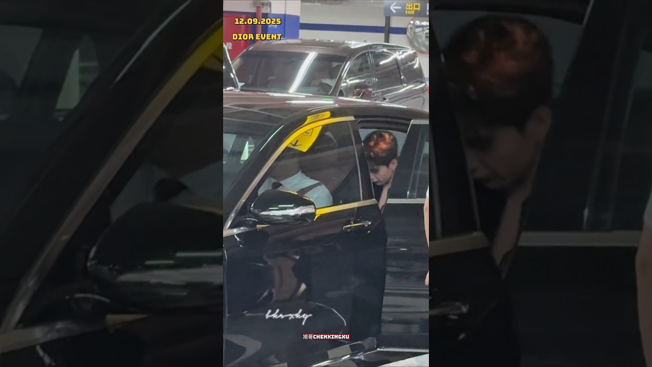 老板昨天晚上23点30才结束活动 | Boss only finished the event at 11:30 PM yesterday #陈星旭 #chenxingxu #dior