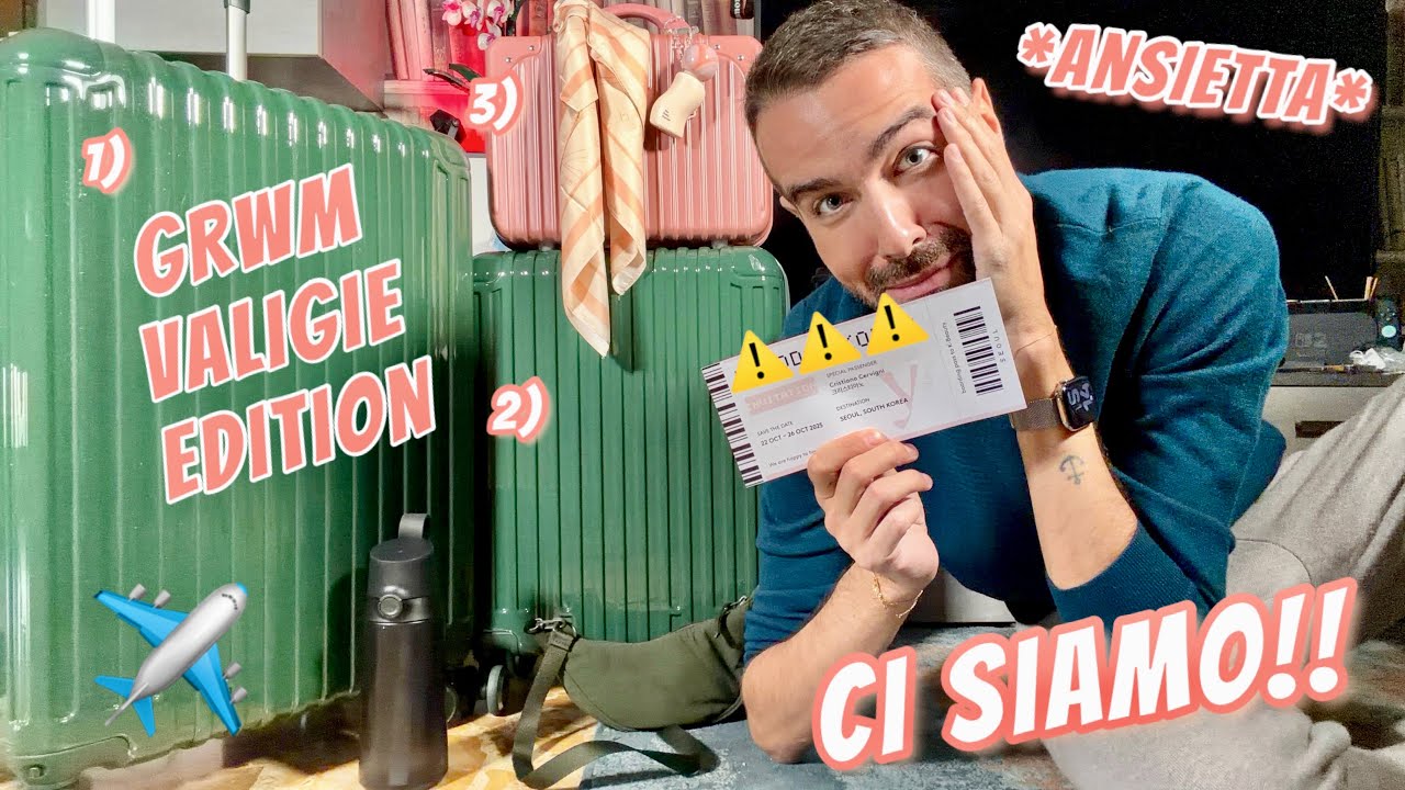 PREPARIAMO LE VALIGIE INSIEME: VI SVELO FINALMENTE LA META DEL VIAGGIO! 🧳 | Vlog ✈️