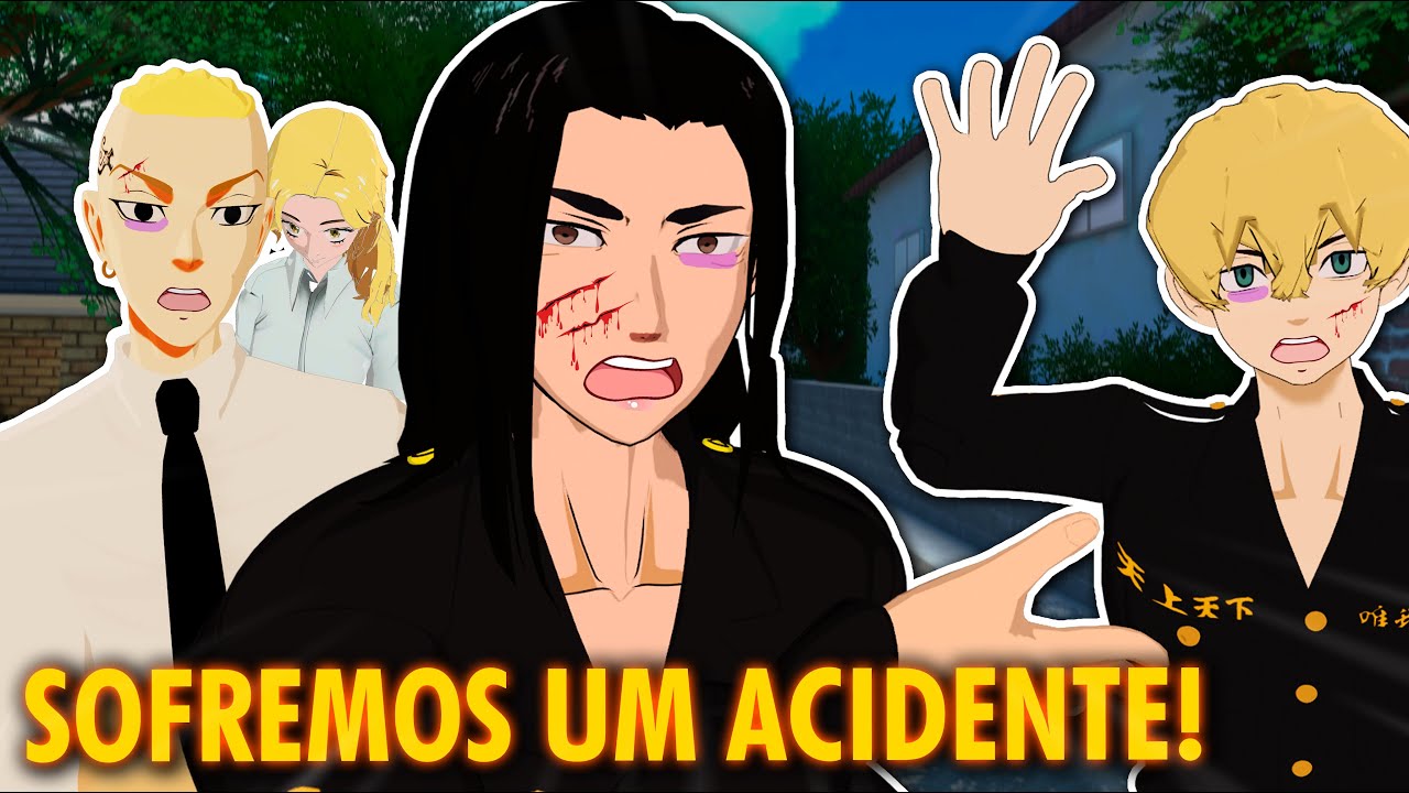 💀 Baji, Chifuyu, Draken e Mikey sofreram um Acidente! 🔥 - (Tokyo Revengers Vr)