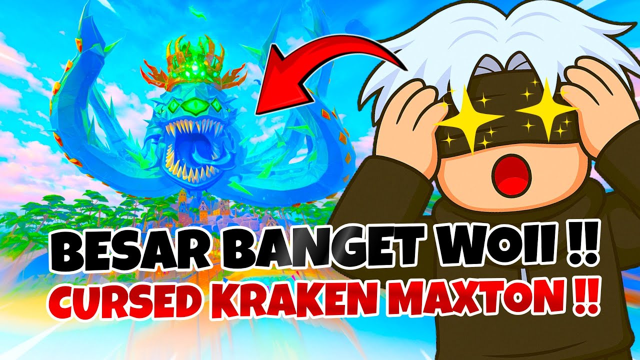 AKU DAPAT MAXTON CURSED KRAKEN !! BESAR BANGET WOII !! Fish it