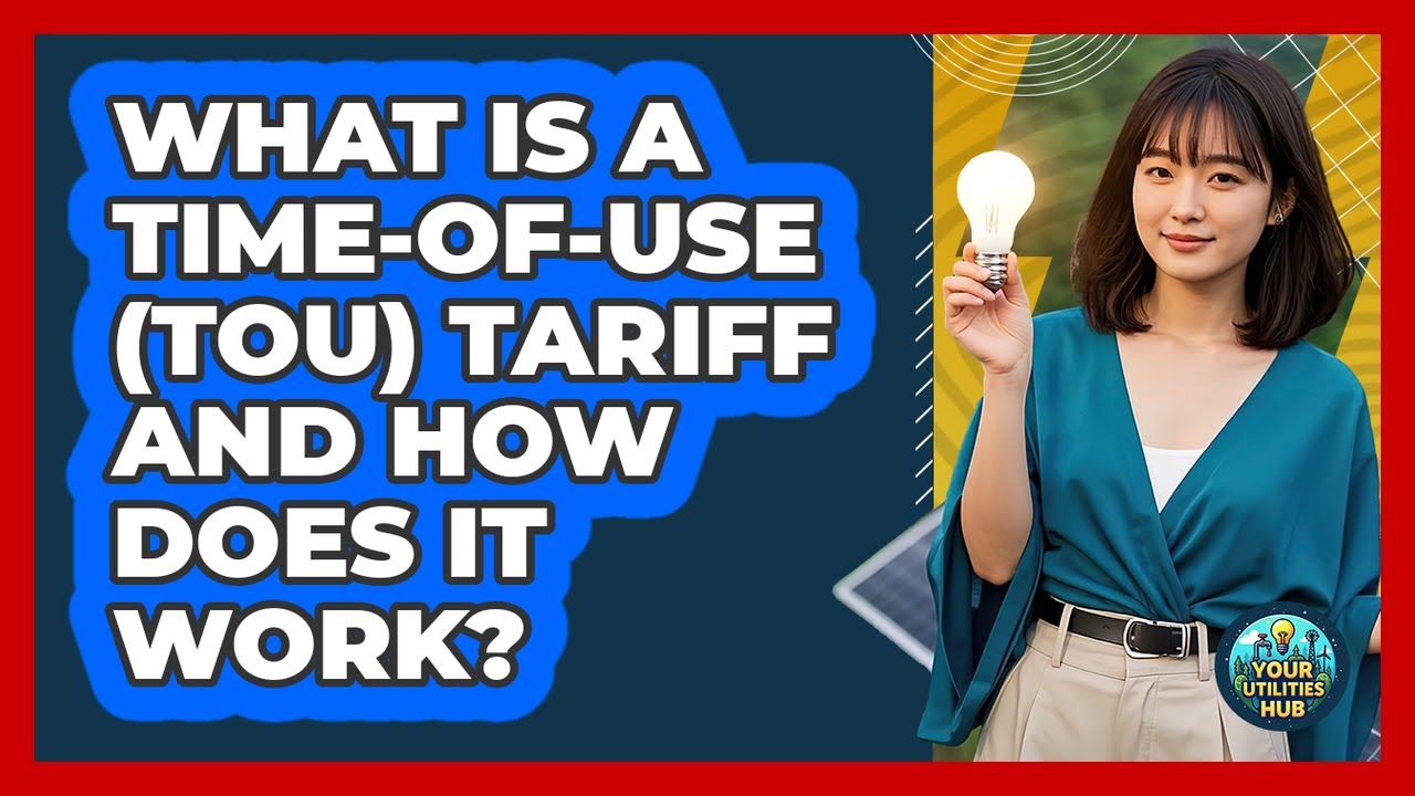 What Is A Time-of-Use (TOU) Tariff And How Does It Work? - Your Utilities Hub