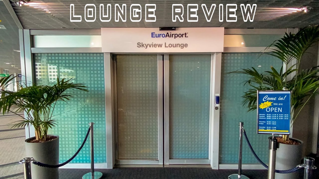 EuroAirport SkyView Lounge Review