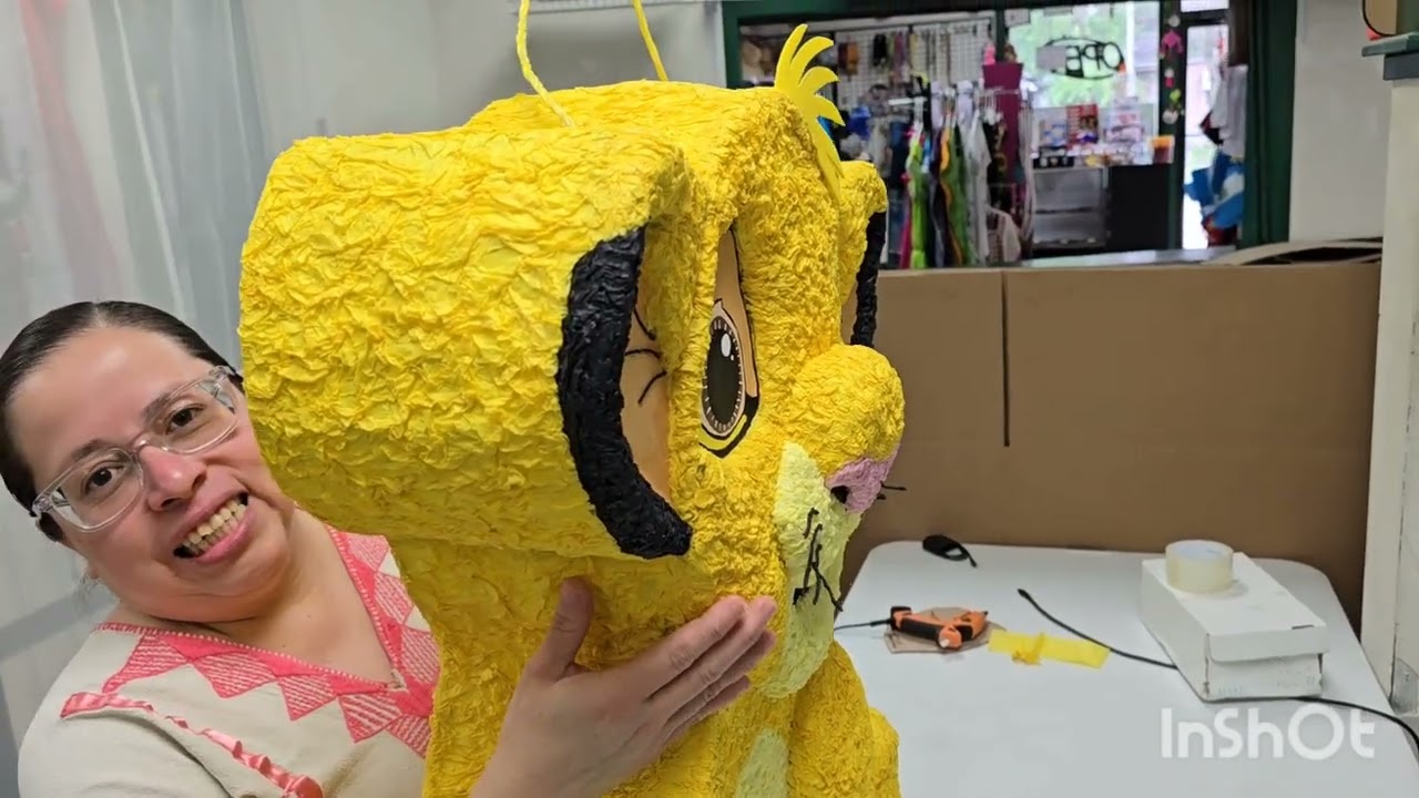 FUE TODO UN RETO ESTA PIÑATA