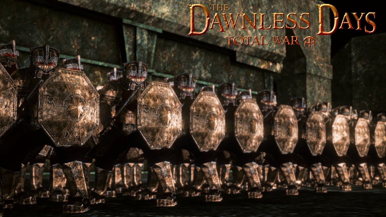 THE DWARVES RETURN TO KHAZAD DUM! - Dawnless Days Total War Multiplayer Siege
