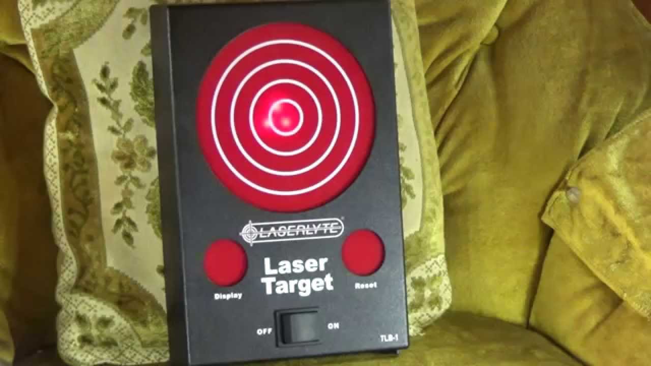 LaserLyte Laser Trainer Target Demo