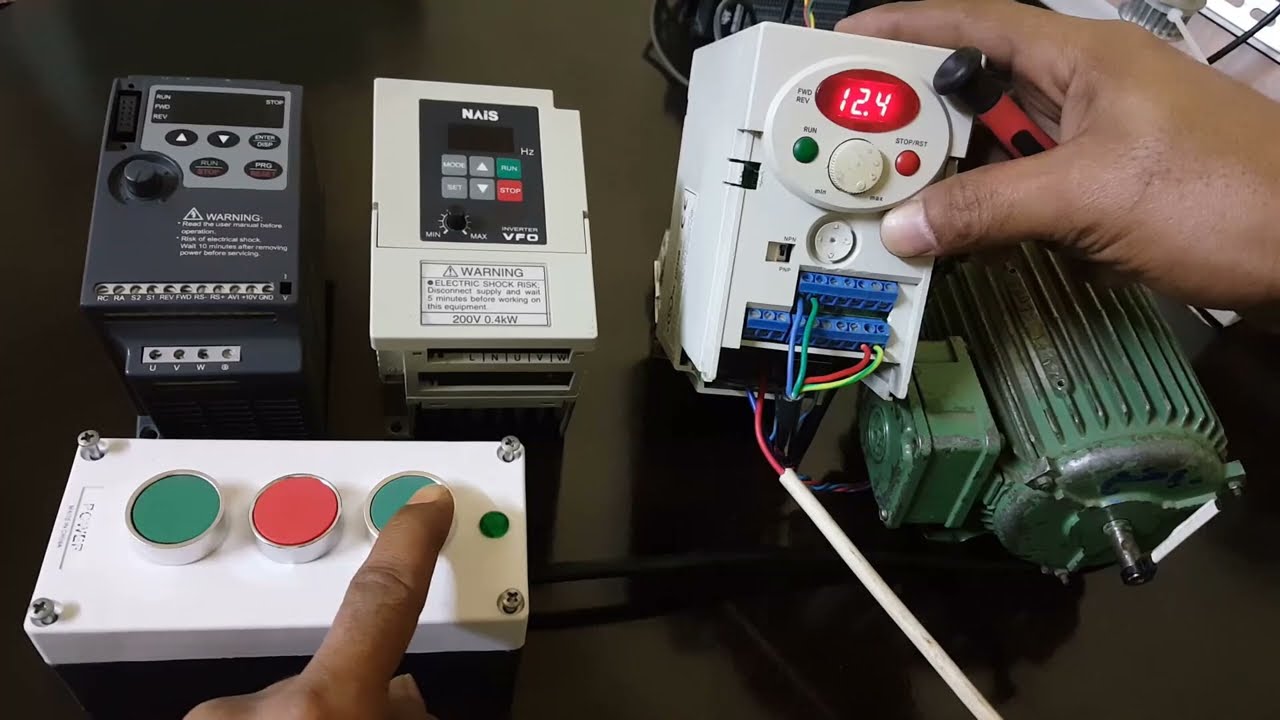 طريقة سريعة لبرمجة مدخلات B3 وB4 وB5 لتشغيل المحرك مع LS iC5