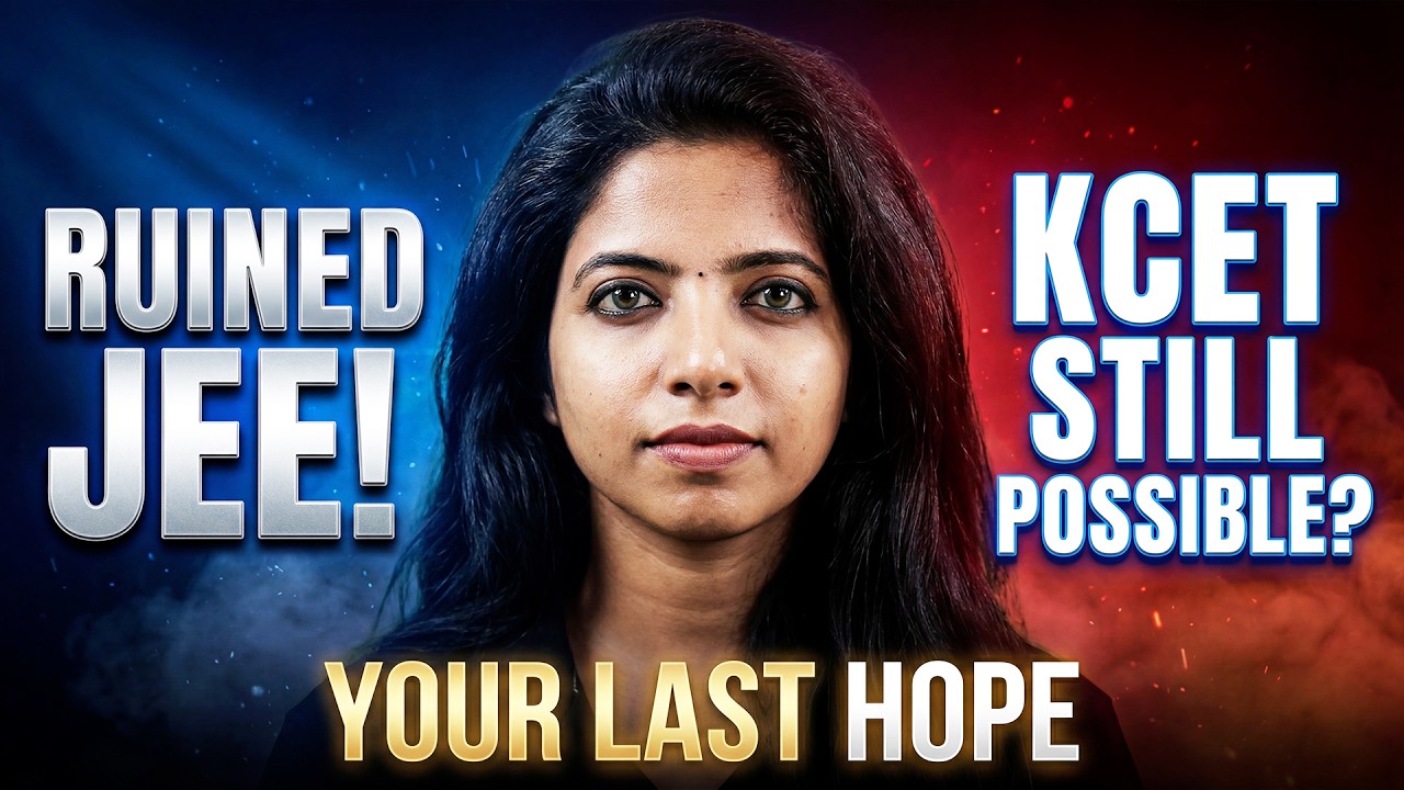 How KCET 2026 Can Get You Into Top Colleges in India 🚀 JEE vs KCET - KCET As A Back Up Plan!