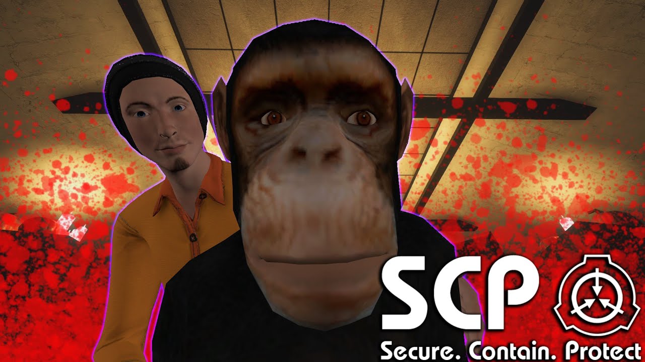 A Monkey For Hire - SCP Secret Laboratory NEW UPDATE! (new guns, new 173 model)