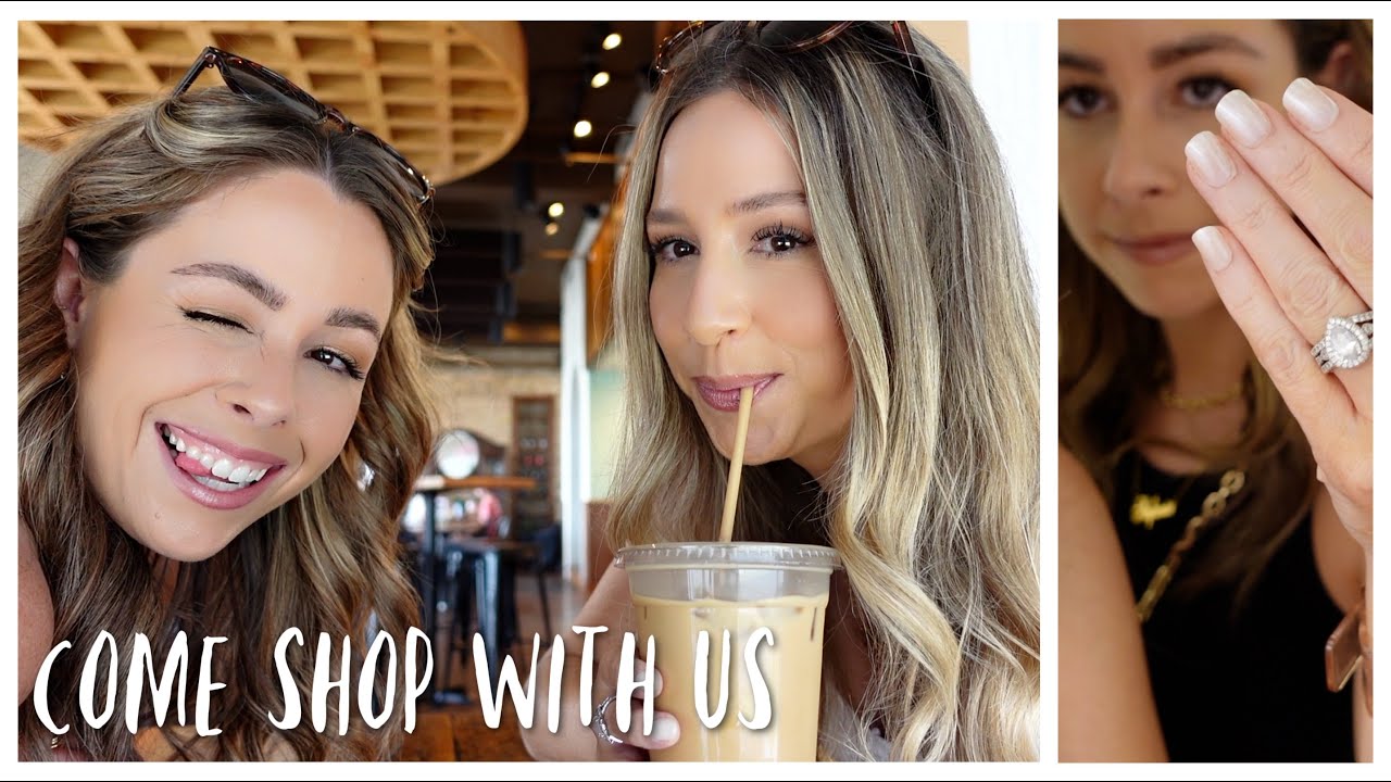 Come Shopping With Us | Brunch + Hailey Bieber Glazed Donut Nails
