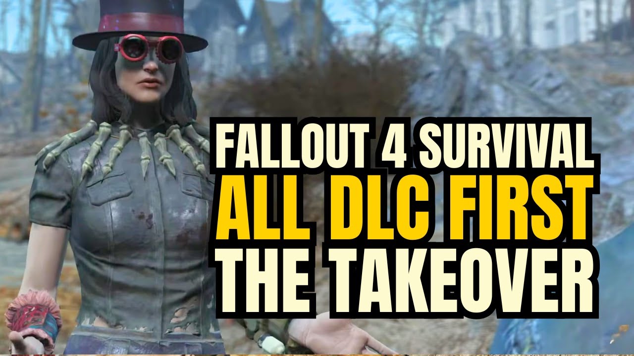 Fallout 4 Survival: Level One Nuka World | Melee (and Explosives) Only | EP.06 - The Takeover