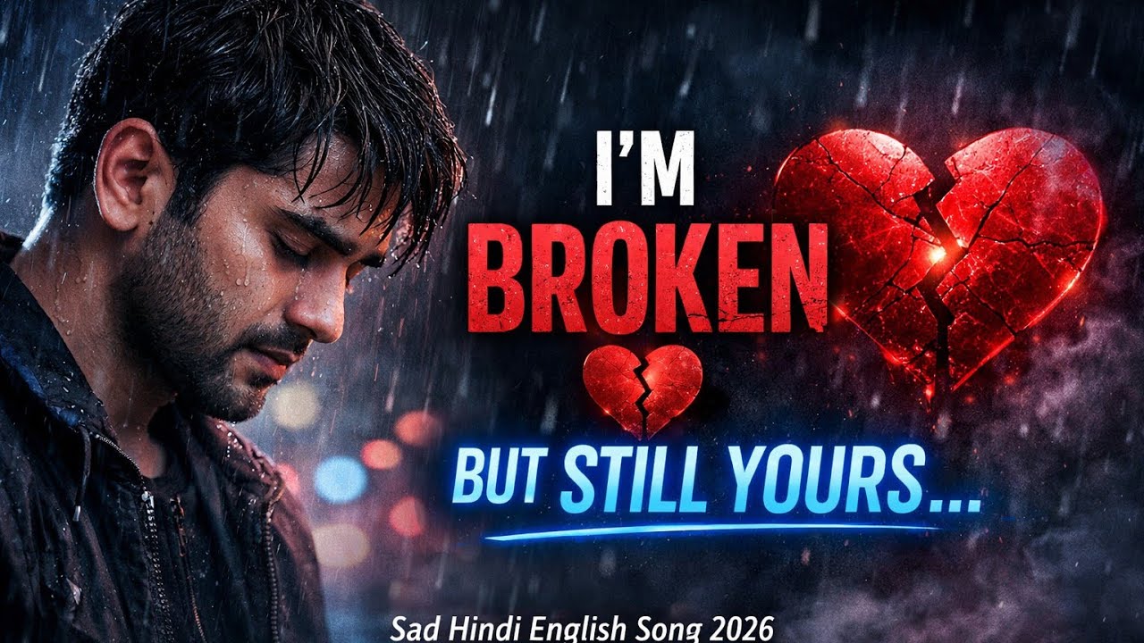 I’m Broken But Still Yours 💔 | Hindi English Sad Song 2026 | Heart Touching Love Story Song