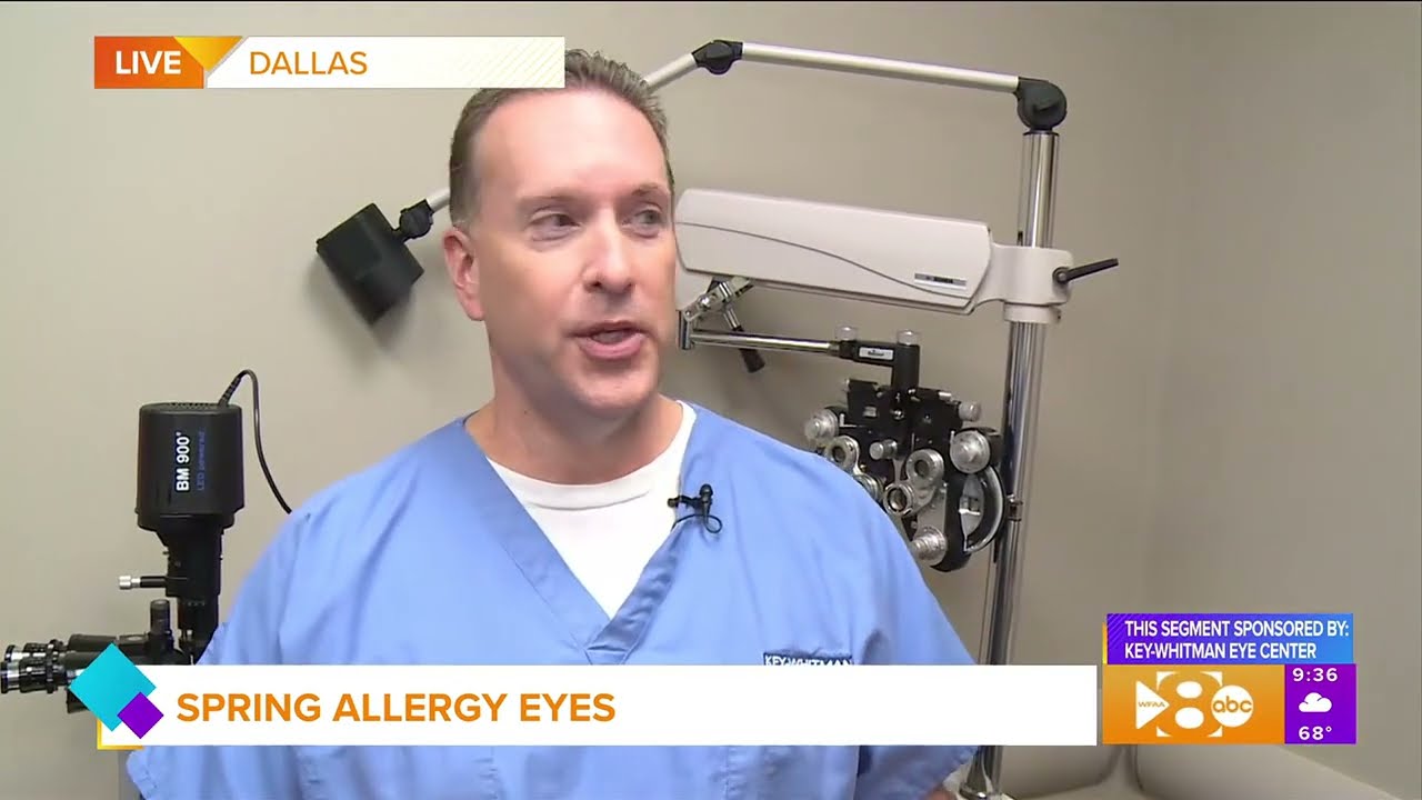 Bothered by spring allergies?  Dr Agnew talks about what to do if allergies are bothering your eyes.