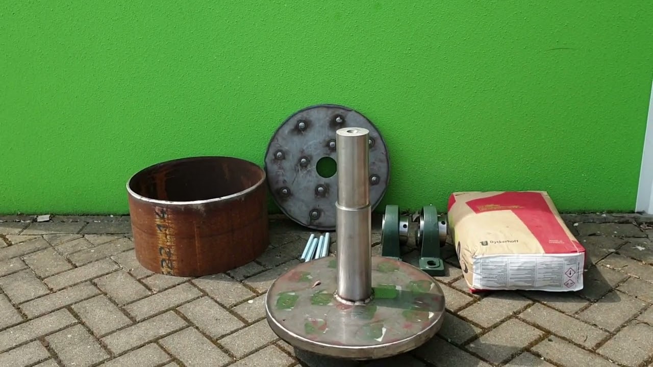 Zwischenstand Rolle Leistungsprüfstand