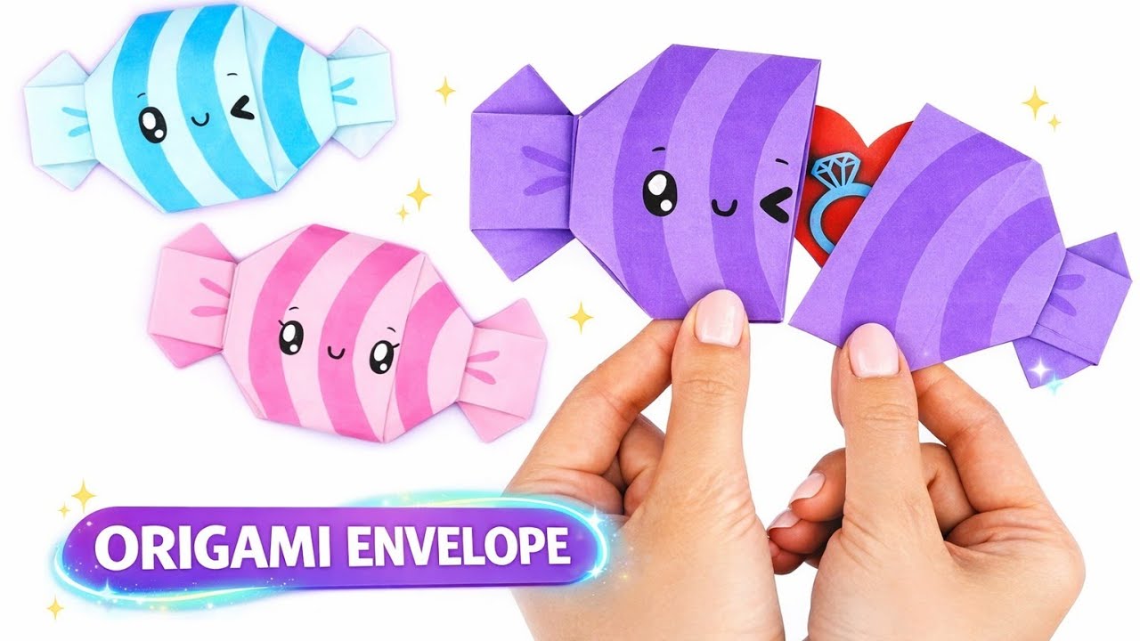 Origami Envelope Paper Candy / Paper Surprises