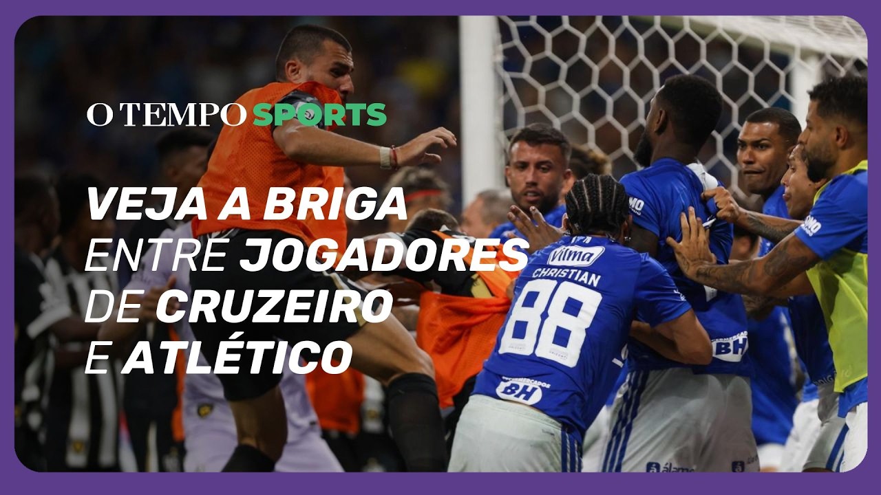 PANCADARIA marca o fim do cl&aacute;ssico entre CRUZEIRO e ATL&Eacute;TICO pela final do MINEIRO