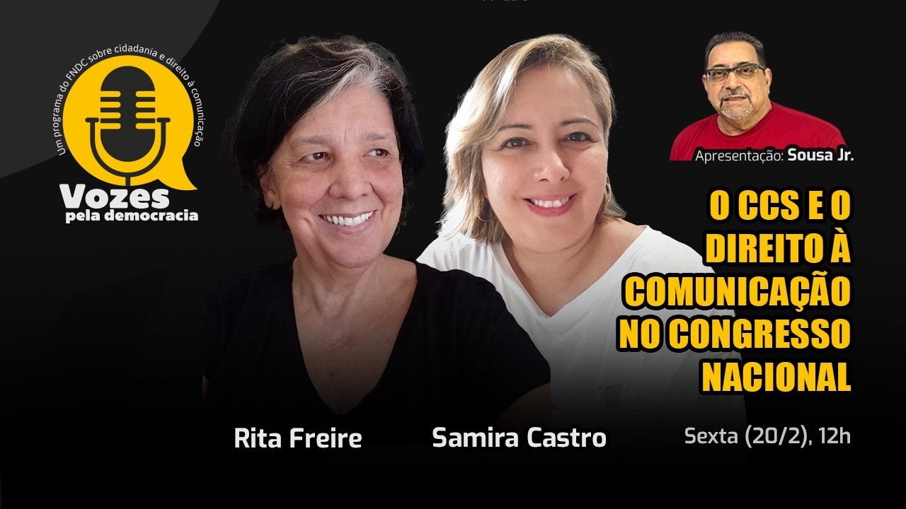 O CCS e o direito à comunicação no Congresso Nacional | Vozes da Democracia