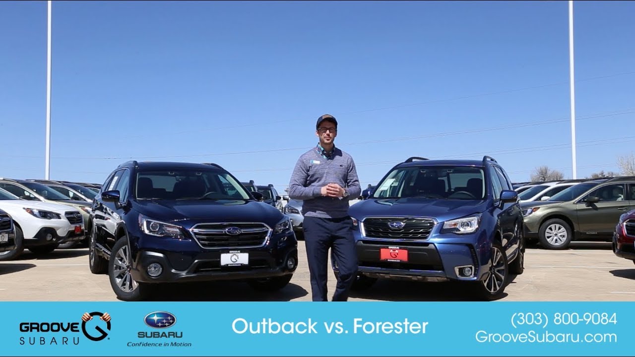 Subaru Outback 2018 и Forester: в чем разница?