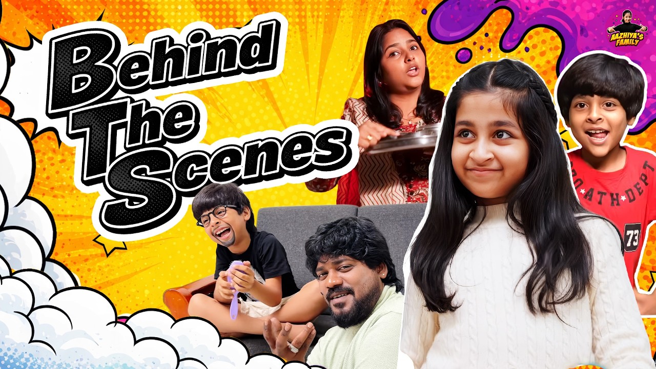 Behind The Scenes Fun 😂 | Aazhiya’s Family Real Laughs | Rowdy Baby