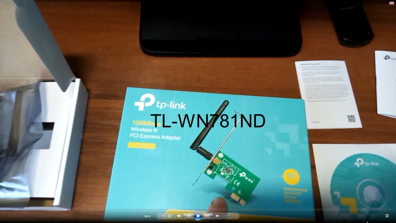 pci-e wifi адаптер TP-LINK TL-WN781ND