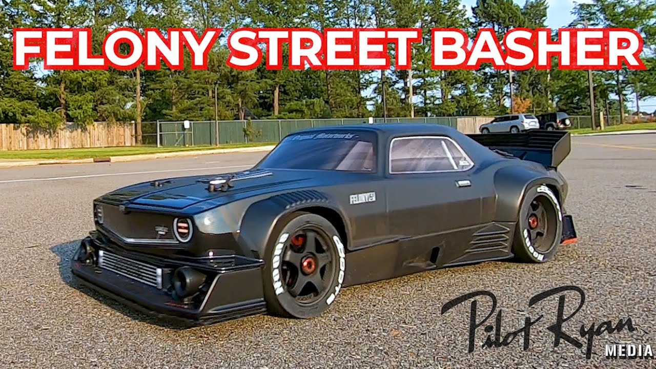 Arrma 1/7 FELONY 6S BLX Street Bash All-Road Muscle Car RTR FIRST RIP