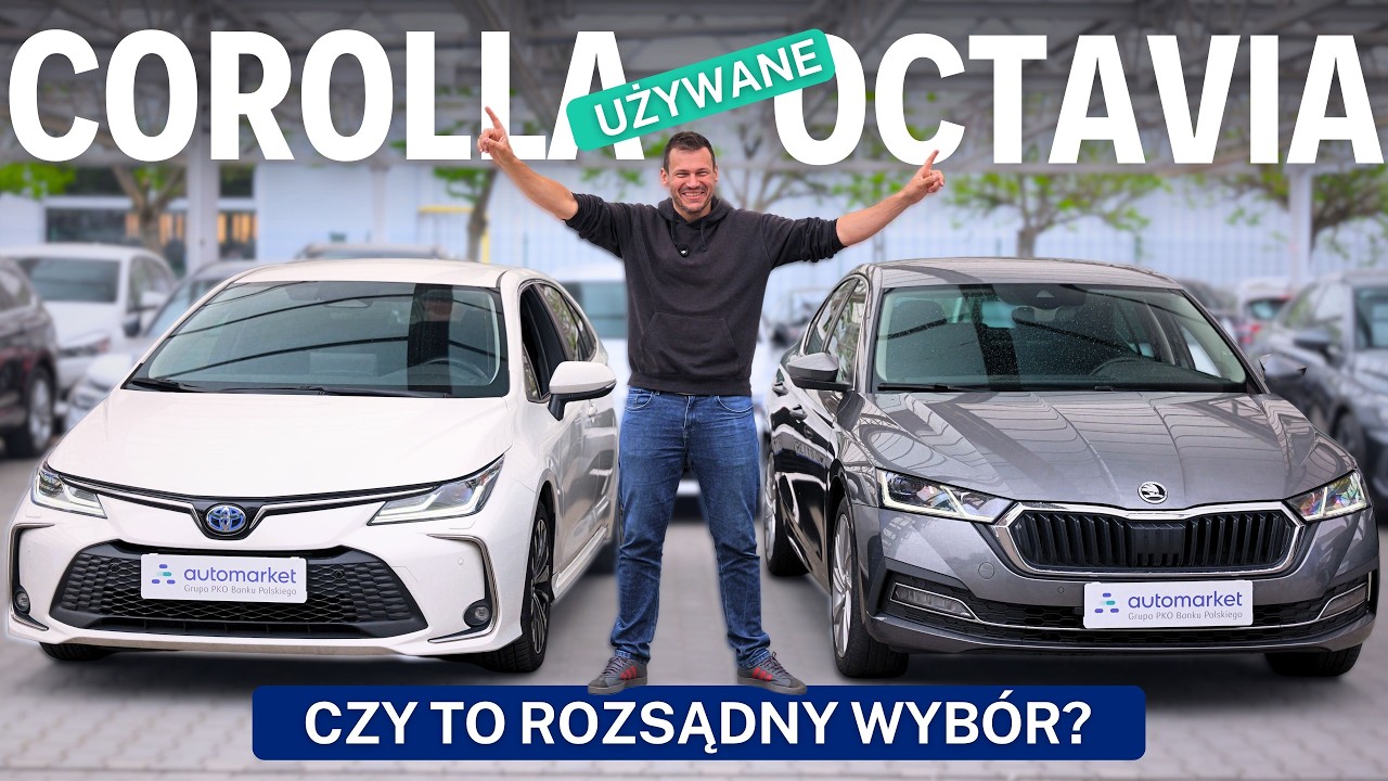 Używana Toyota Corolla czy Skoda Octavia? Diesel lepszy od hybrydy?