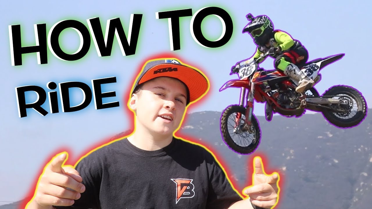 BASIC/BEGINNER MOTOCROSS TIPS WITH DANGERBOY DEEGAN
