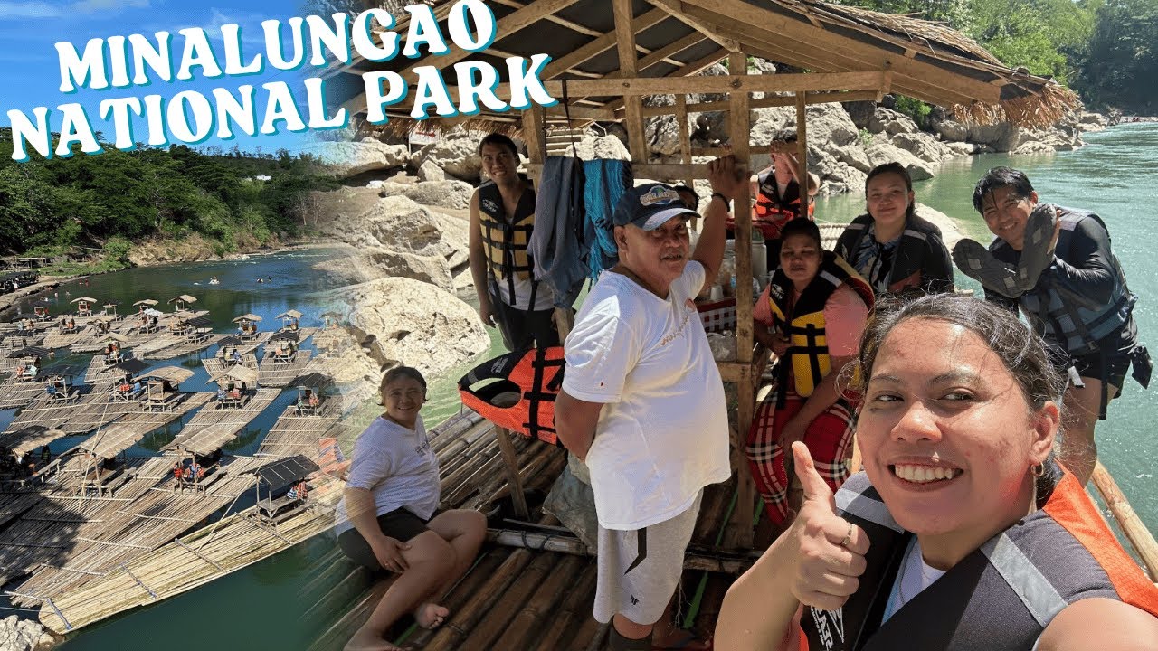 Adventure at Minalungao National Park: trekking, cave, hanging bridge, rock formation | @andengtures
