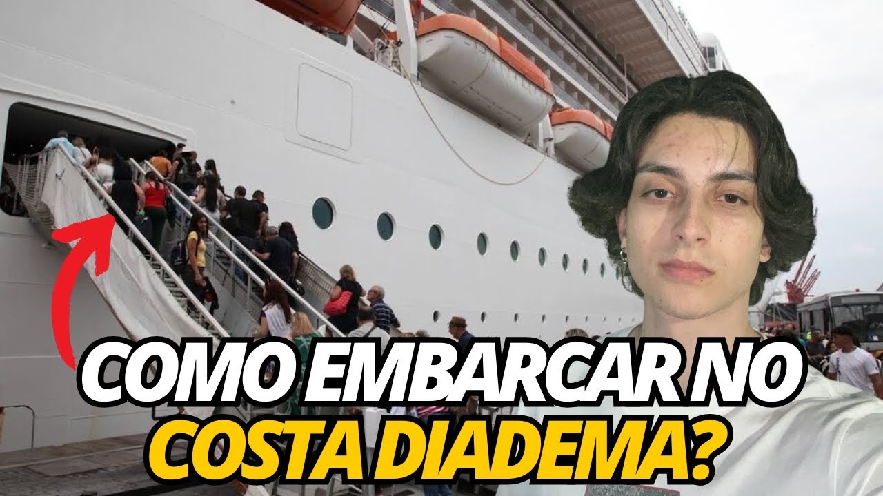 TUDO SOBRE O EMBARQUE NO COSTA DIADEMA | Dicas essenciais para sua viagem 🚢