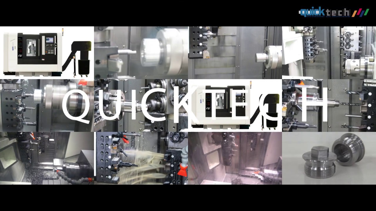 Quicktech i42 Ultimate Twin Spindle Mill/Turn Center is FAST!