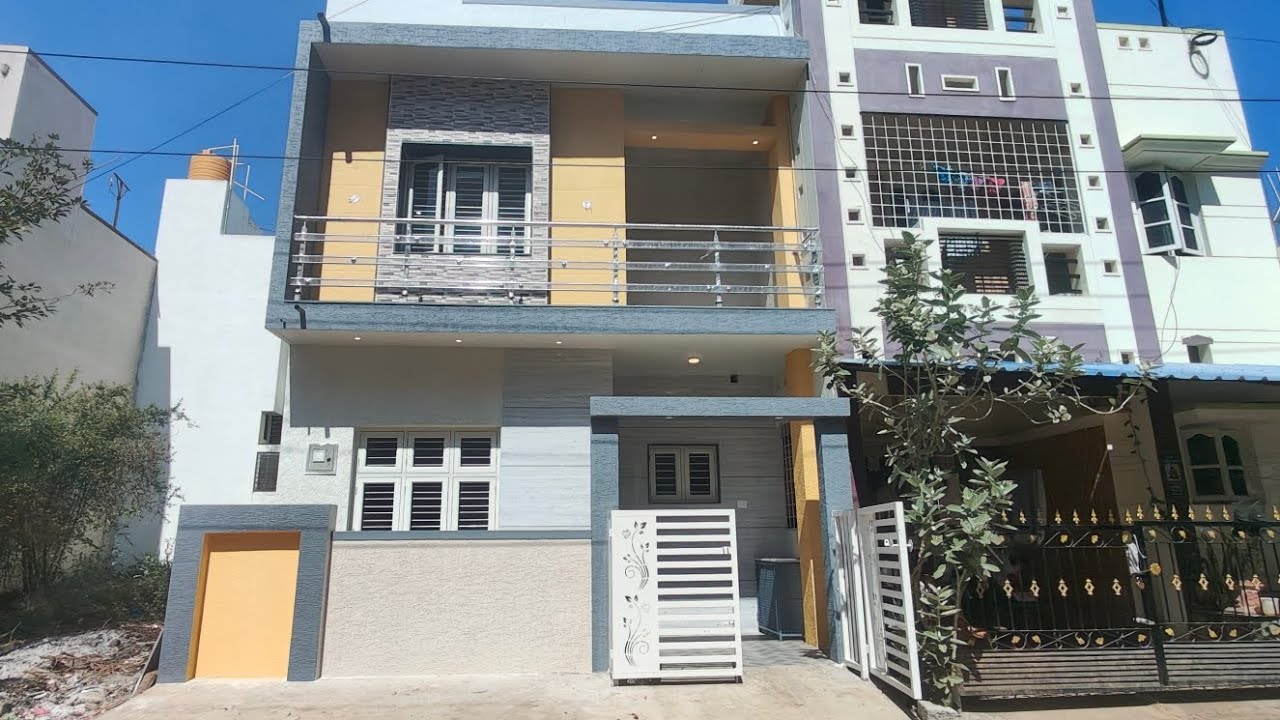 20x30 3 BHK new duplex house for sale Vijayanagara 4th Stage Mysore  98 Lakh's negotiable📞9535088552