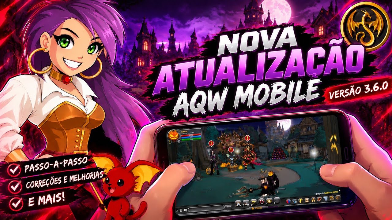 NOVA VERS&Atilde;O DO AQW MOBILE! (AQW Pocket 2026)